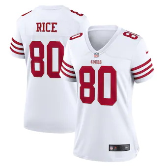 womens nike jerry rice white san francisco 49ers retired pl